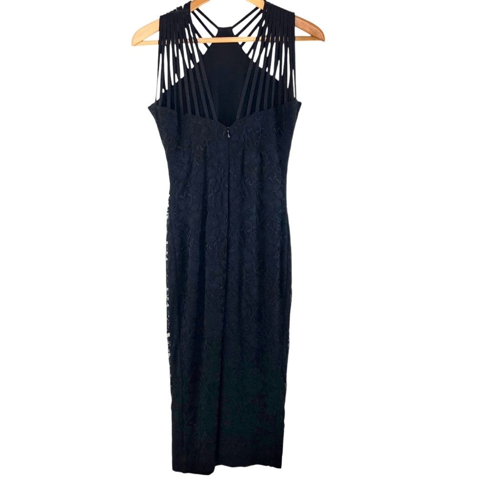 Dress the Population Gwen Black Lace Midi Dress - Picture 6 of 6